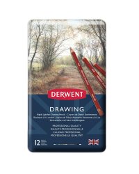 Набор цветных карандашей "Drawing", 12 цветов