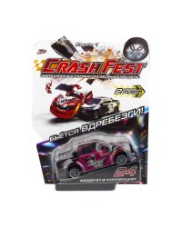 Инерционная машинка. CrashFest Spartan, 10 см