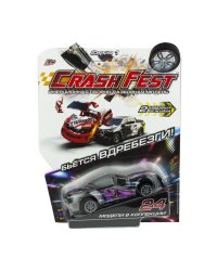Инерционная машинка "CrashFest Ghost Racer", 10 см