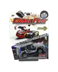 Инерционная машинка. CrashFest Rhino, 10 см