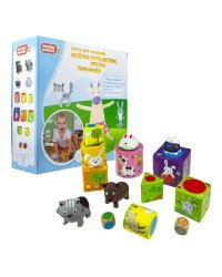 Игра "Растем вместе. 3 игры для малышей", 22х26х8,8 см