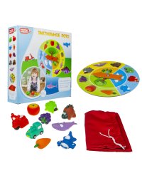 Игра "Растем вместе. Тактильное лото", 26х26х6 см