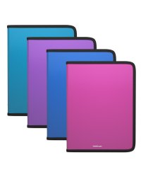 Папка для тетрадей на молнии "Diagonal Vivid", A4