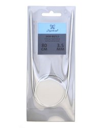 Спицы SKM-80 круговые, металлические, 80 см, 3,5 мм
