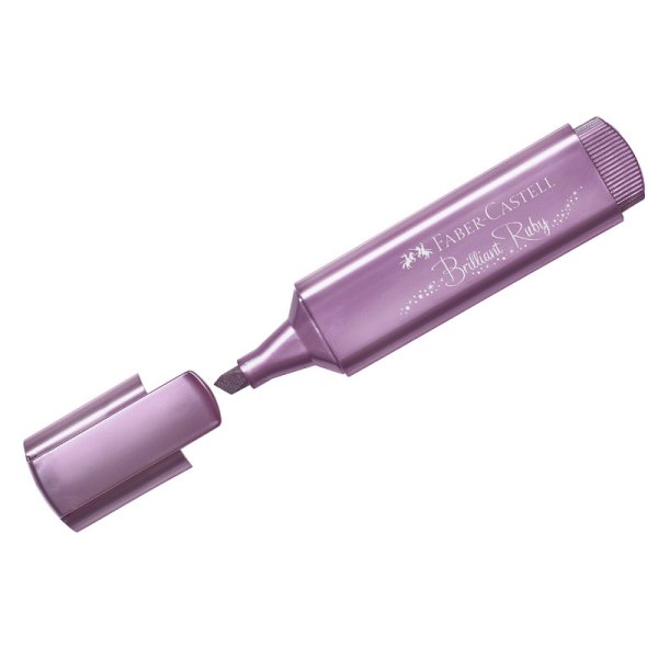 Текстовыделитель "Faber-Castell TL 46", металлик, 1-5 мм, рубиновый Текстовыделитель "Faber-Castell TL 46", металлик, 1-5 мм, рубиновый