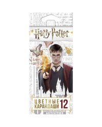 Карандаши цветные "Гарри Поттер", 12 цветов