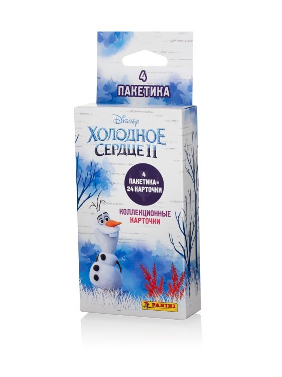 Блистер с карточками Холодное сердце 2 Блистер с карточками Холодное сердце 2