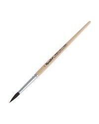 Кисть "Серия 2F10", имитация белки, круглая, №5, ручка короткая
