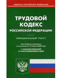 Трудовой кодекс Российской Федерации. По состоянию на 15 апреля 2020 года. С таблицей изменений и с постановлениями судов