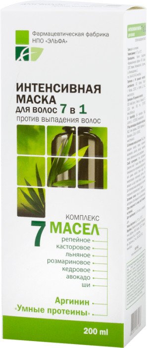 Интенсивная маска для волос 7 в 1, 200 мл