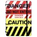 Тетрадь на кольцах "Danger", А5, 120 листов, клетка