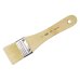 Кисть-флейц художественная "Гамма. №4", плоская, длинная ручка, щетина