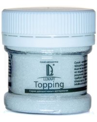 Декоративная присыпка (топпинг) "Luxart Topping", микросферы (0,2-0,3 мм), 25 мл