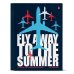 Тетрадь на кольцах "Fly away color", А5, 160 листов, клетка