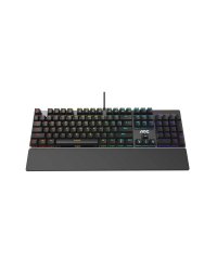 Клавиатура проводная AOC GK500, цвет: чёрный