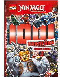 Книга с наклейками LEGO "Ninjago. Гонки и битвы"