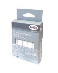 Мелки белые "Гамма", 6 штук