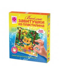 Веселые завитушки из пластилина. Набор №2