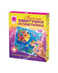 Веселые завитушки из пластилина. Набор №3