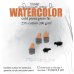 Альбом для акварели "Watercolor", 230х245 мм, 12 листов