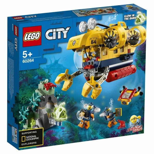 Конструктор LEGO "Океан: исследовательская подводная лодка"