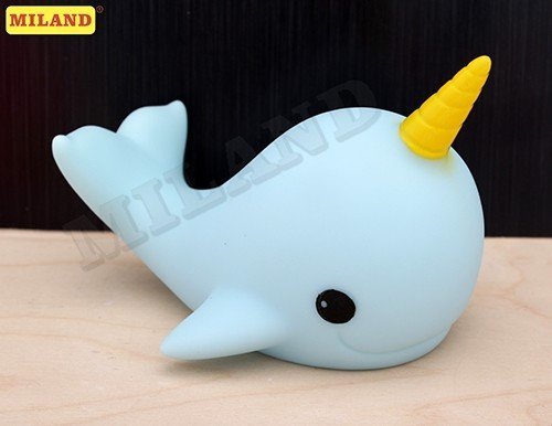 Ночник "Кит", LED, голубой Ночник "Кит", LED, голубой