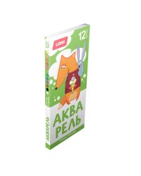 Акварель "Funny friends", 12 цветов