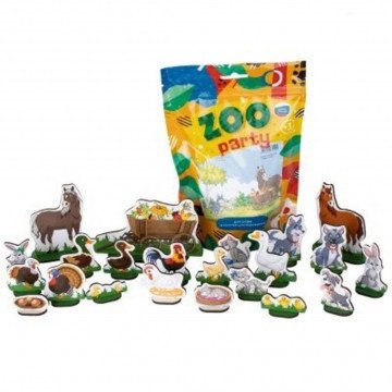 Обложка книги «Набор Zoo Party "Домашние животные", 22 штуки»