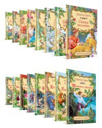 Комплект книг &quot;Сказка за сказкой&quot;: 16 лучших сказок братьев Гримм, Ш. Перро, Г.Х. Андерсена (количество томов: 16)