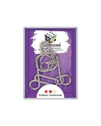 Головоломка металлическая &quot;Ракета&quot;, 6 элементов, арт. DLM-36