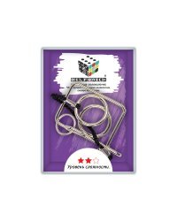 Головоломка металлическая &quot;Ловушка&quot;, 4 элемента, арт. DLM-25