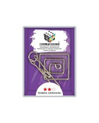 Головоломка металлическая &quot;Лабиринт&quot;, 3 элемента, арт. DLM-30