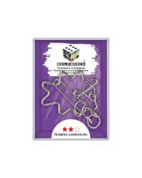 Головоломка металлическая &quot;Облако&quot;, 5 элементов, арт. DLM-35