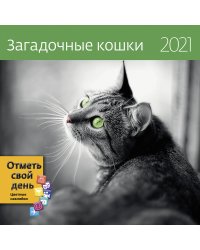 Загадочные кошки. Календарь-органайзер на 2021 год