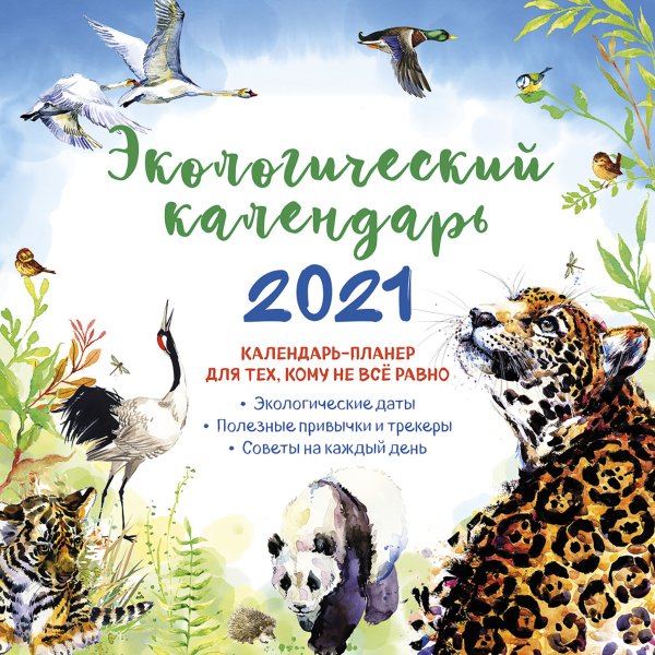 Экологический календарь. Календарь-органайзер на 2021 год