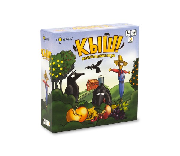 Обложка книги «Игра настольная Эврикус "Кыш!"»