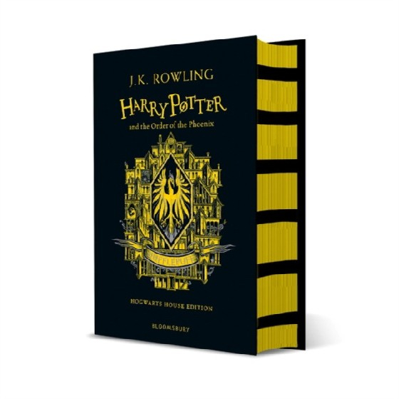 Harry Potter. Hufflepuff Hardback Edition Harry Potter and the Order of the Phoenix. Hufflepuff Edition