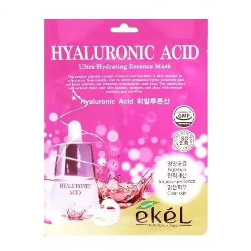 Обложка книги «Маска для лица с гиалуроновой кислотой Ekel "Ultra Hydrating Essence Mask Hyaluronic Acid", 25 мл»
