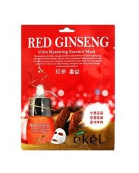 Маска для лица с экстрактом красного женьшеня Ekel "Ultra Hydrating Essence Mask Red Ginseng", 25 мл