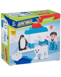 Конструктор. Арктика, 10 больших деталей