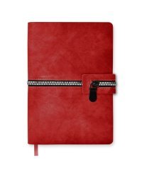 Ежедневник недатированный. Линкольн, А5, 160 листов, красный