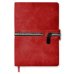 Ежедневник недатированный. Линкольн, А5, 160 листов, красный