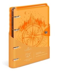 Тетрадь со сменным блоком "Neon. Orange", А5, 120 листов, клетка