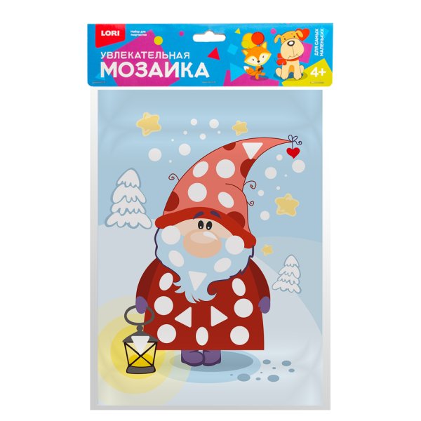 Обложка книги «Увлекательная мозаика "Гномик", малый набор», ISBN 4690591048596