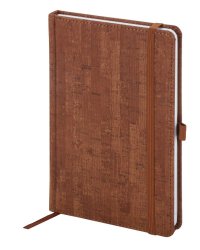 Ежедневник недатированный. Wood, А5, 136 листов, коричневый