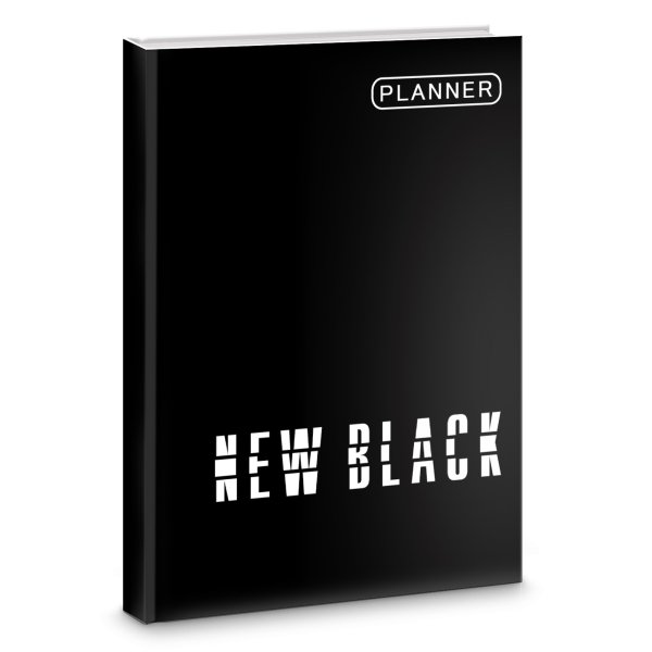 Блокнот "New Black. Дизайн 4", А5+, 64 листа, точка