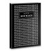 Планер полудатированный "New Black. Дизайн 2", А5, 48 листов
