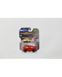 Автовывернушки Transcar 2 в 1 "Пожарная машина. Джип", 8 см