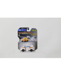 Автовывернушки Transcar 2 в 1 "Скорая помощь. Кроссовер", 8 см