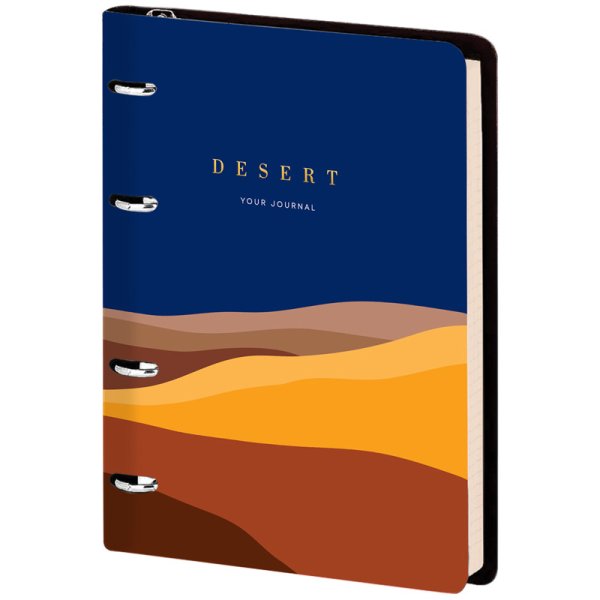 Тетрадь на кольцах "Лайт. Utility. Desert", А5, 80 листов, клетка